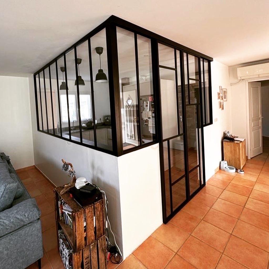 Verrière de séparation sur courroie