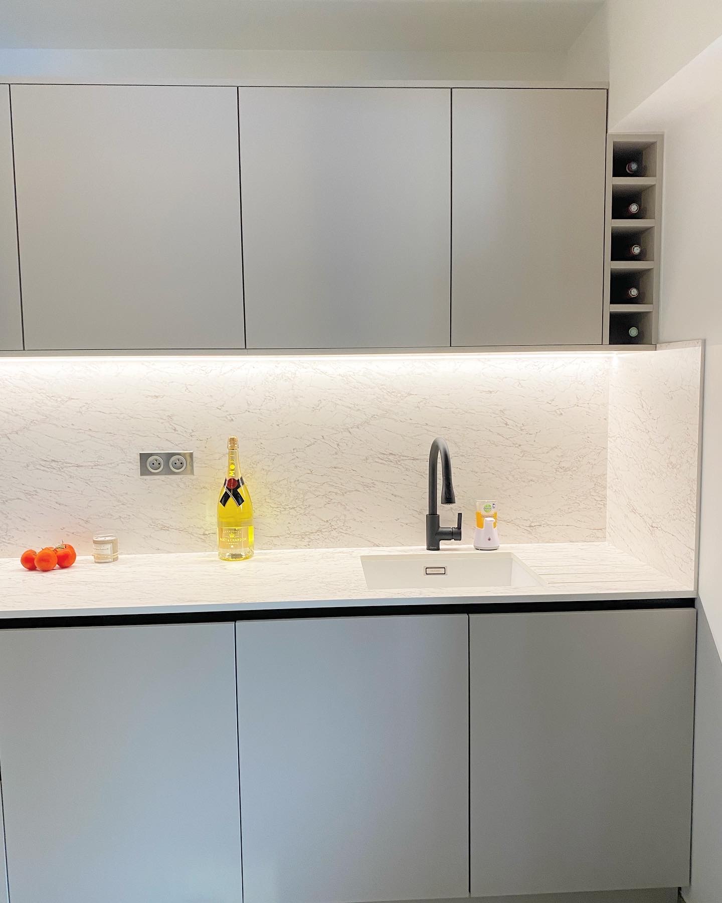 Cuisine marbré & cachemire