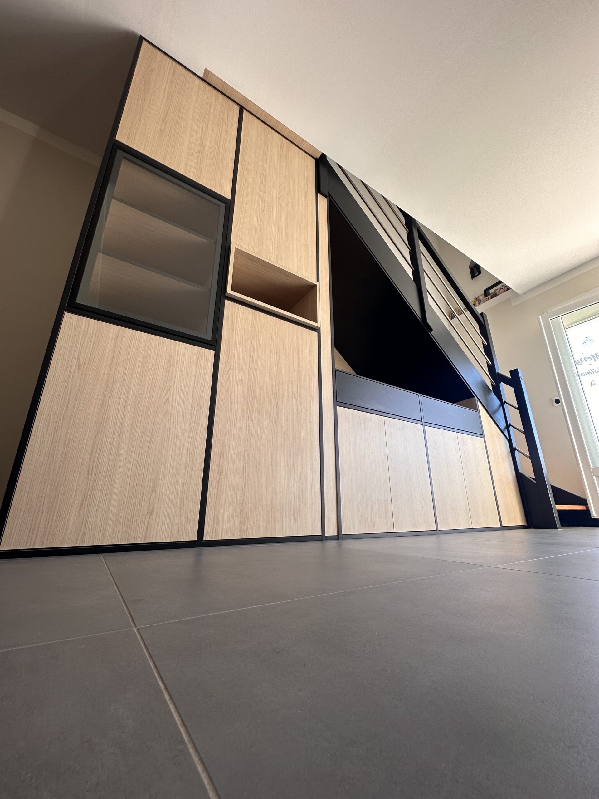 Aménagement sous escaliers