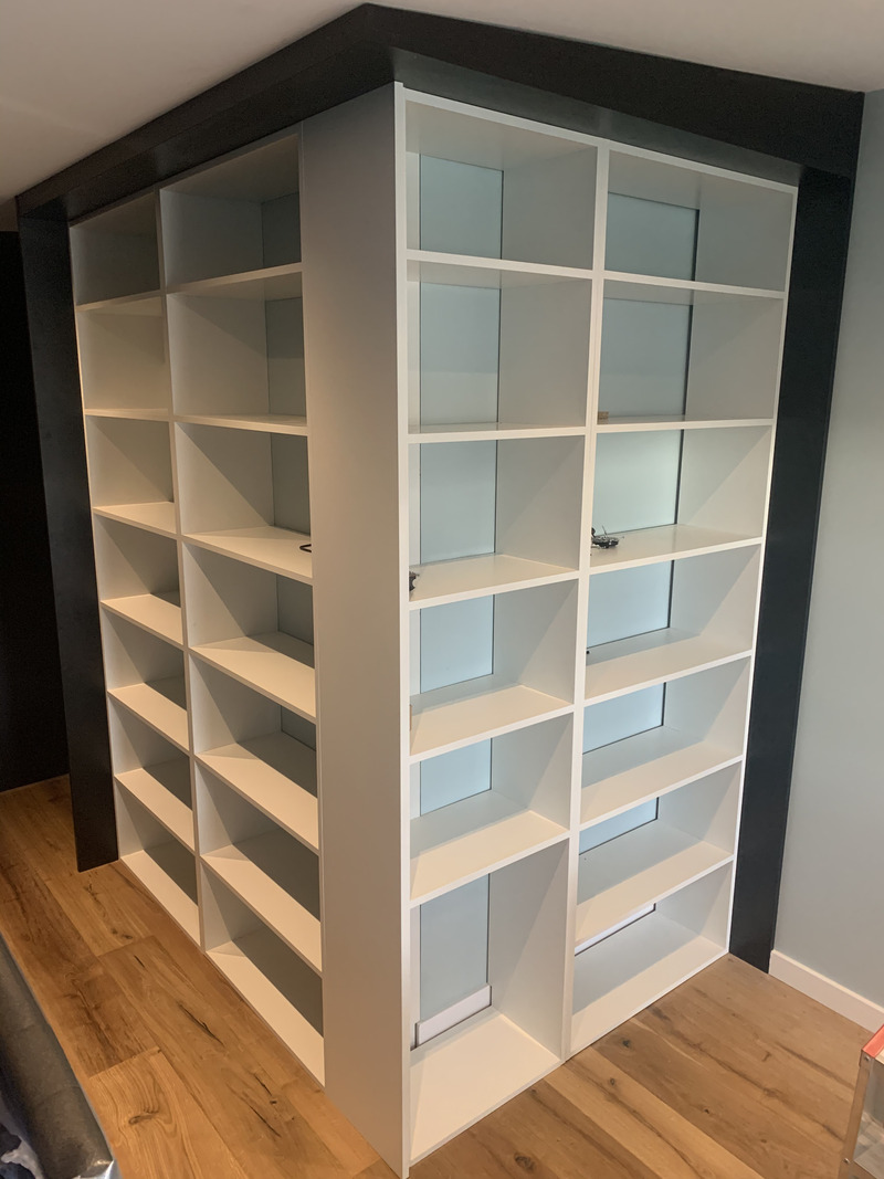 Placard sur-mesure portes coulissantes