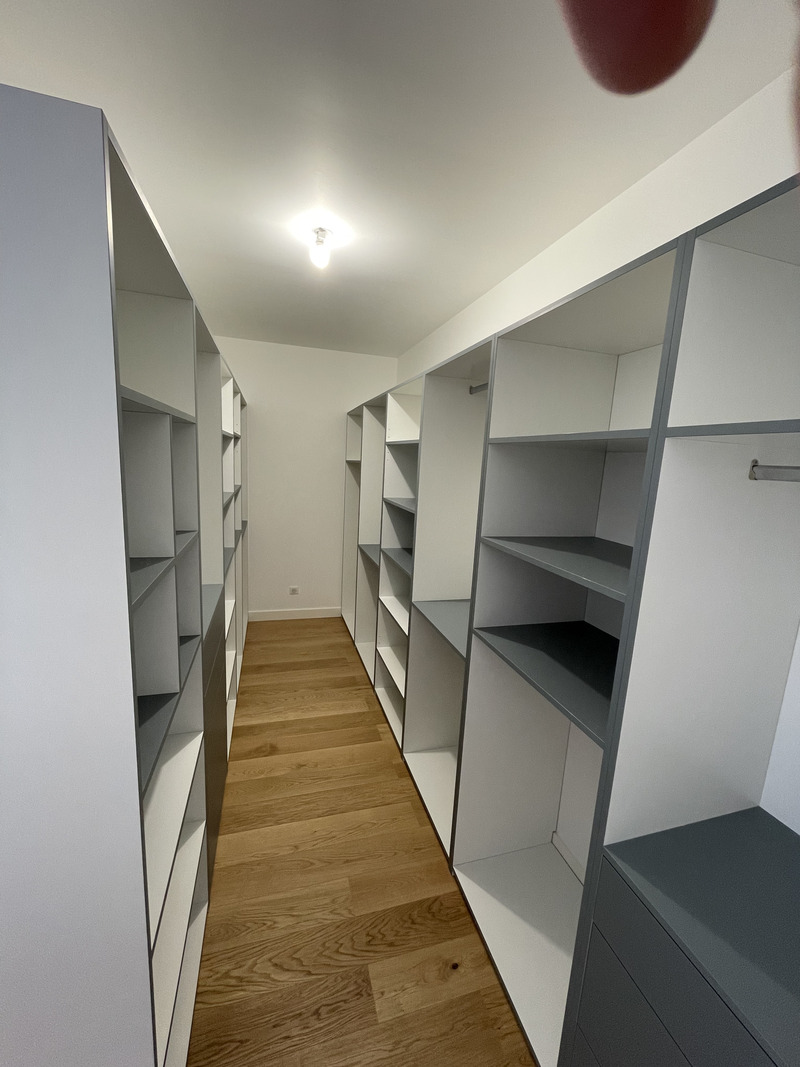 Création escabeau pour dressing