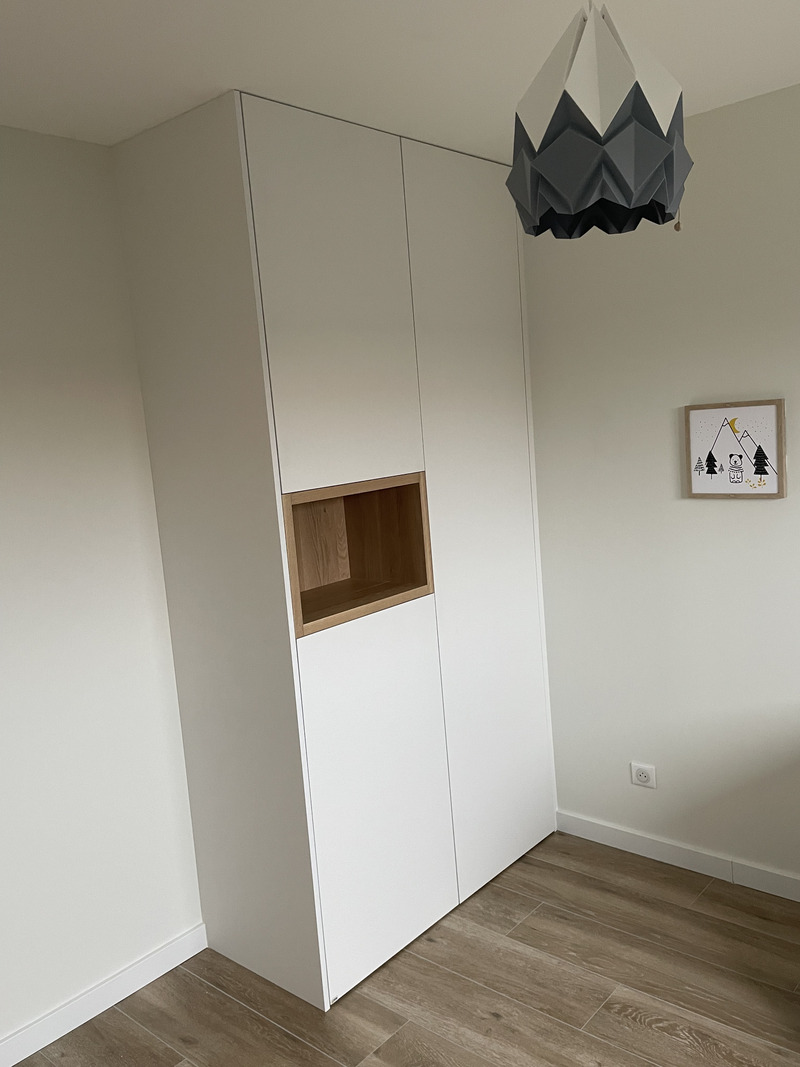 Création escabeau pour dressing