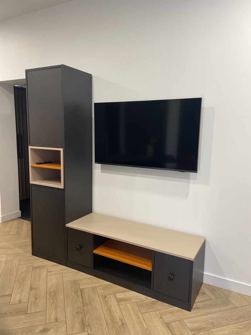 MEUBLE TV SUSPENDU  LED INTEGREE