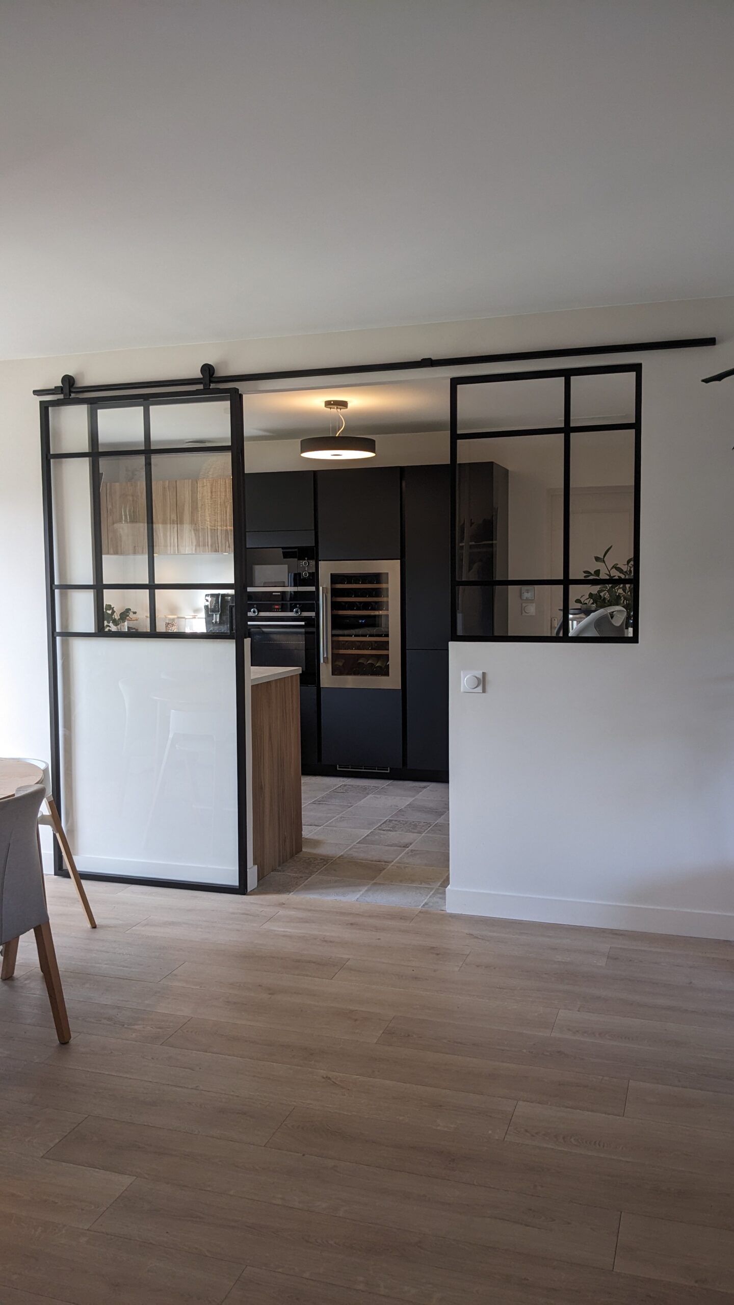 Verrière déstructurée en aluminium