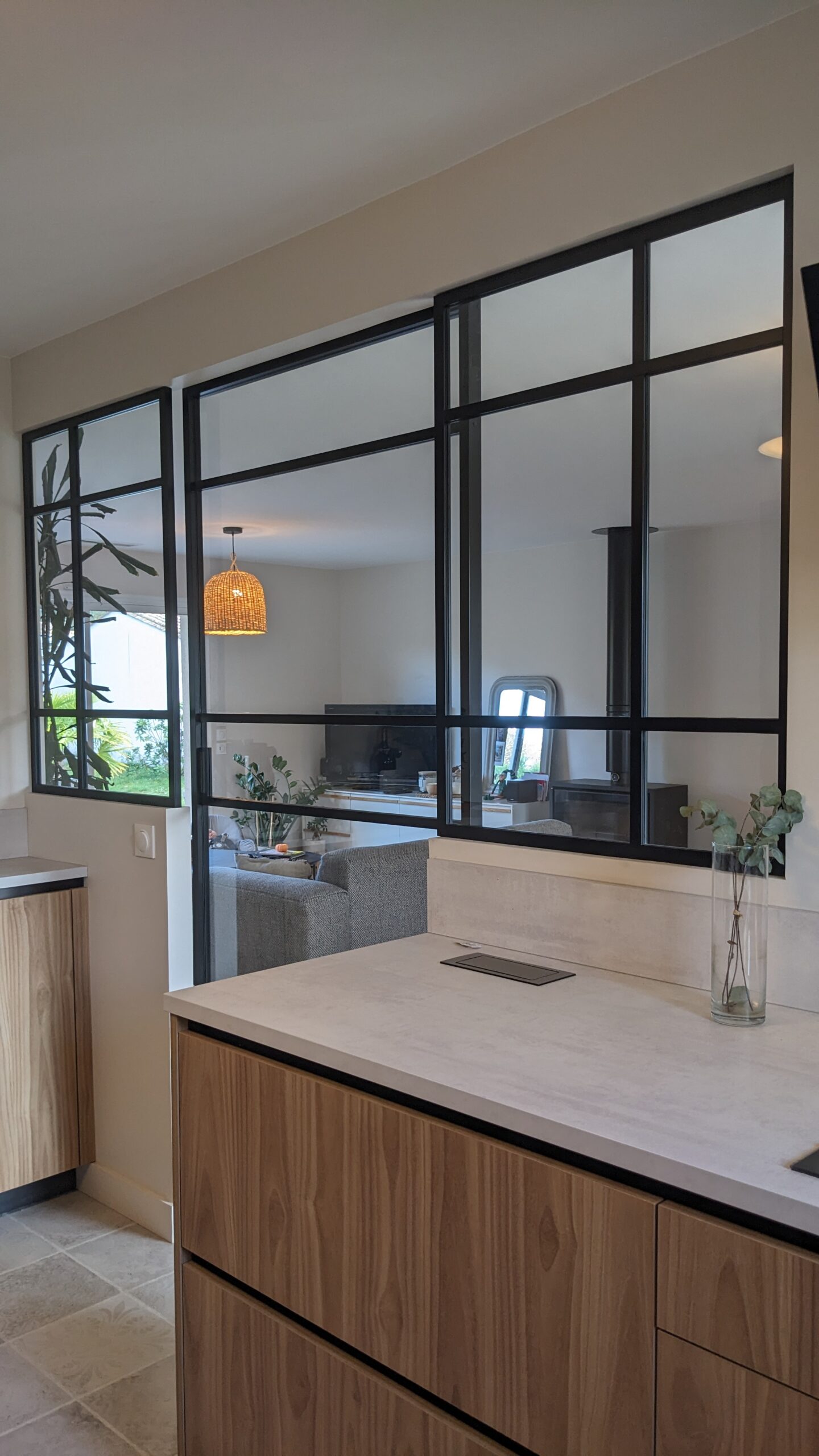 VERRIERE ALU + BLOC PORTE