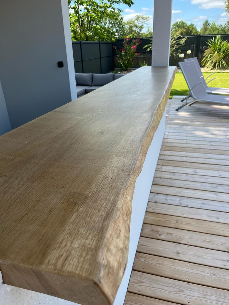 CUISINE AVEC ILOT SUR MESURE